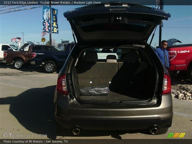 Kodiak Brown Metallic / Medium Light Stone 2013 Ford Edge Limited