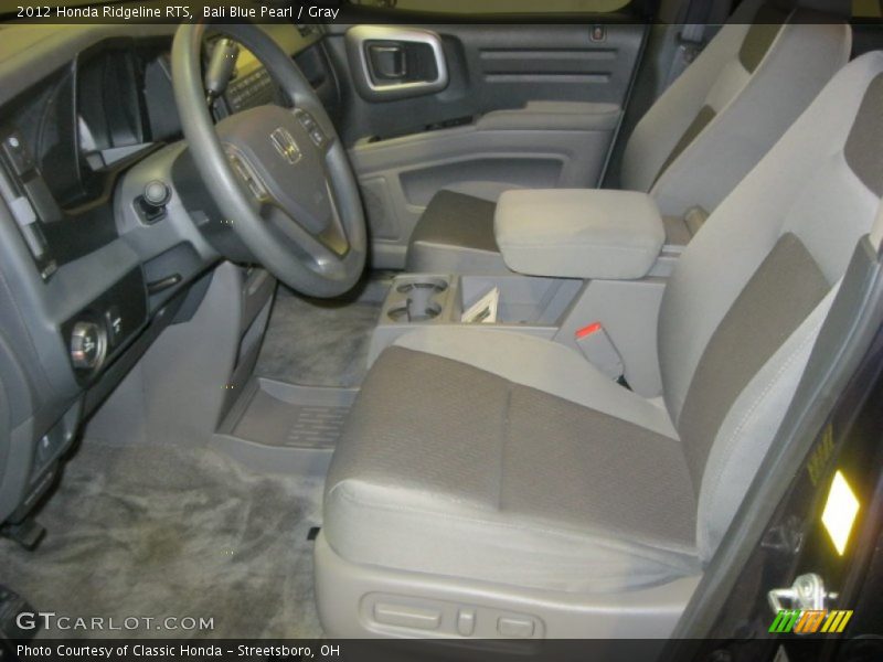 Bali Blue Pearl / Gray 2012 Honda Ridgeline RTS