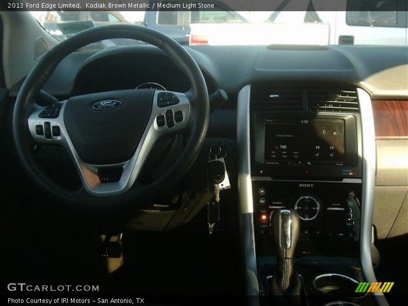 Kodiak Brown Metallic / Medium Light Stone 2013 Ford Edge Limited