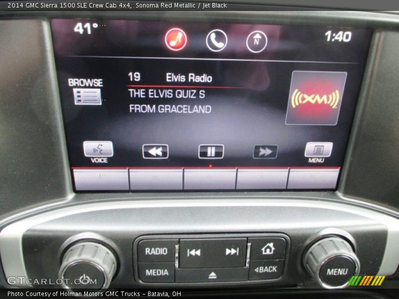 Sonoma Red Metallic / Jet Black 2014 GMC Sierra 1500 SLE Crew Cab 4x4