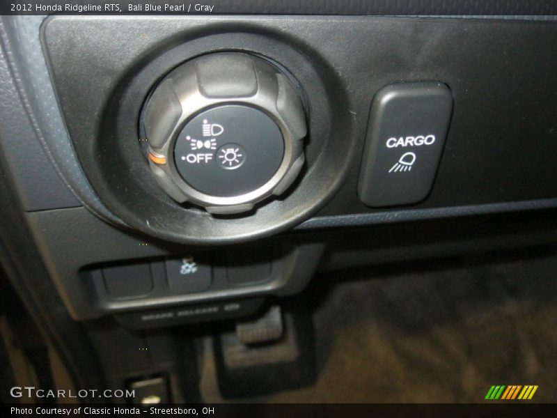 Bali Blue Pearl / Gray 2012 Honda Ridgeline RTS