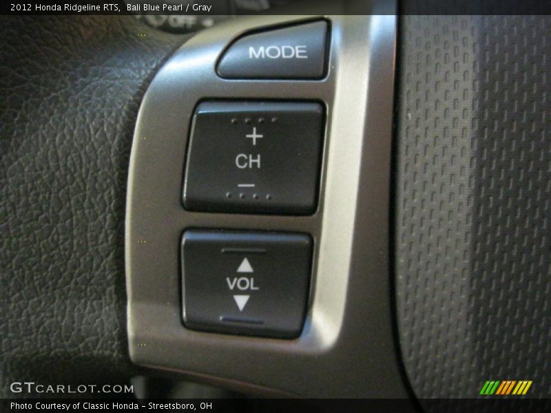 Bali Blue Pearl / Gray 2012 Honda Ridgeline RTS