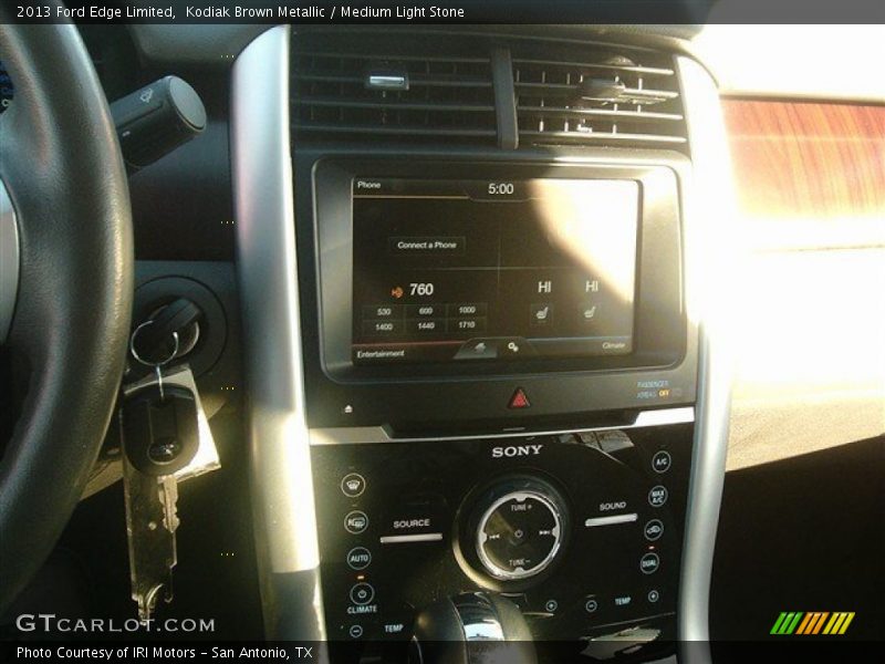 Kodiak Brown Metallic / Medium Light Stone 2013 Ford Edge Limited