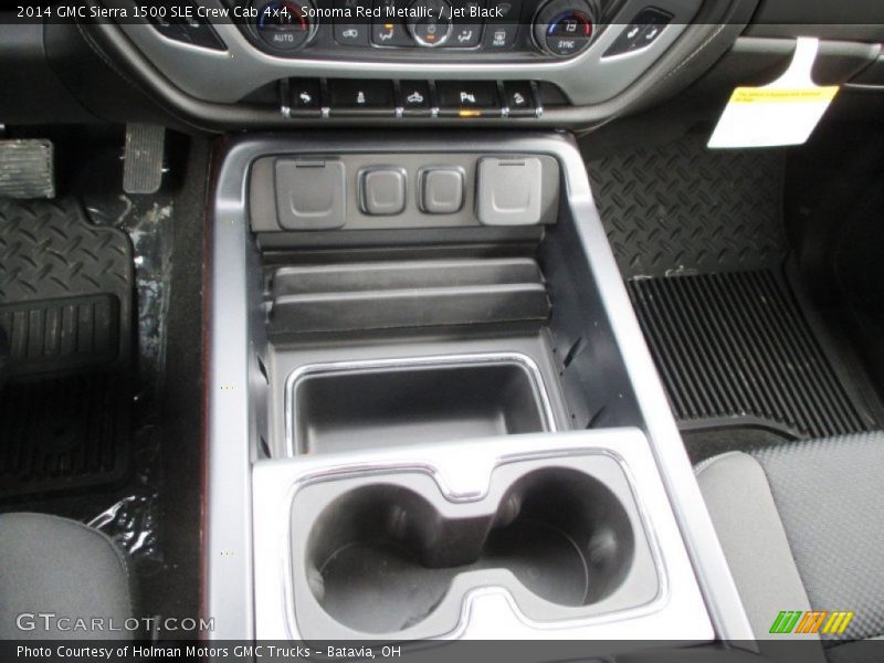 Sonoma Red Metallic / Jet Black 2014 GMC Sierra 1500 SLE Crew Cab 4x4
