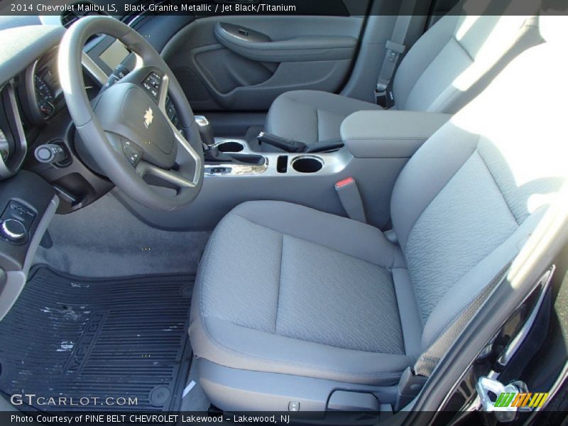 Black Granite Metallic / Jet Black/Titanium 2014 Chevrolet Malibu LS