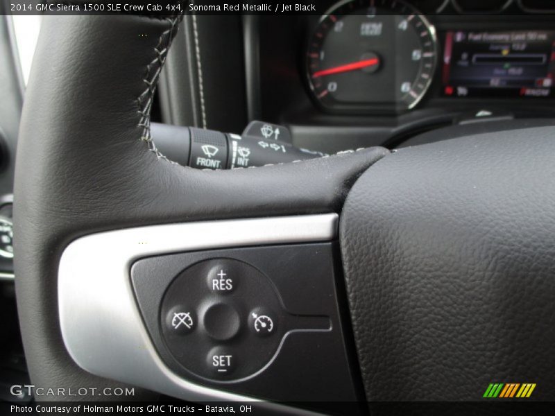 Sonoma Red Metallic / Jet Black 2014 GMC Sierra 1500 SLE Crew Cab 4x4