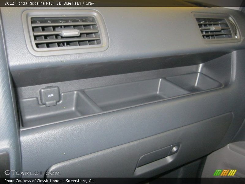 Bali Blue Pearl / Gray 2012 Honda Ridgeline RTS