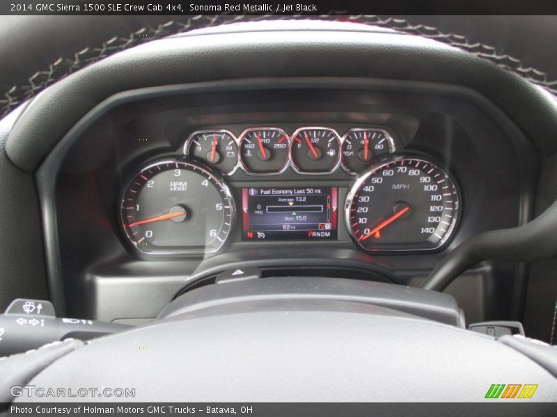 Sonoma Red Metallic / Jet Black 2014 GMC Sierra 1500 SLE Crew Cab 4x4