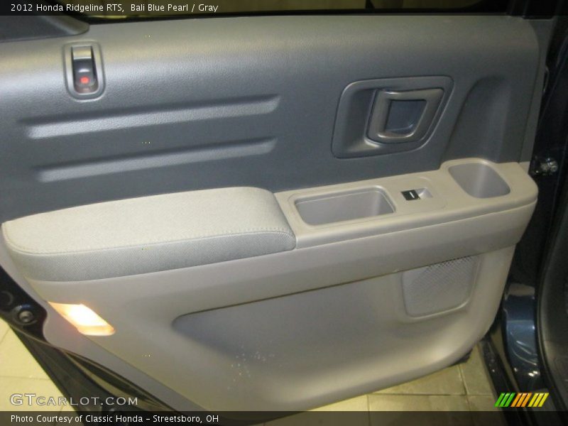 Bali Blue Pearl / Gray 2012 Honda Ridgeline RTS