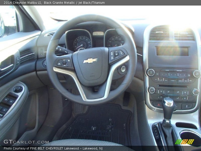 Black Granite Metallic / Jet Black/Titanium 2014 Chevrolet Malibu LS