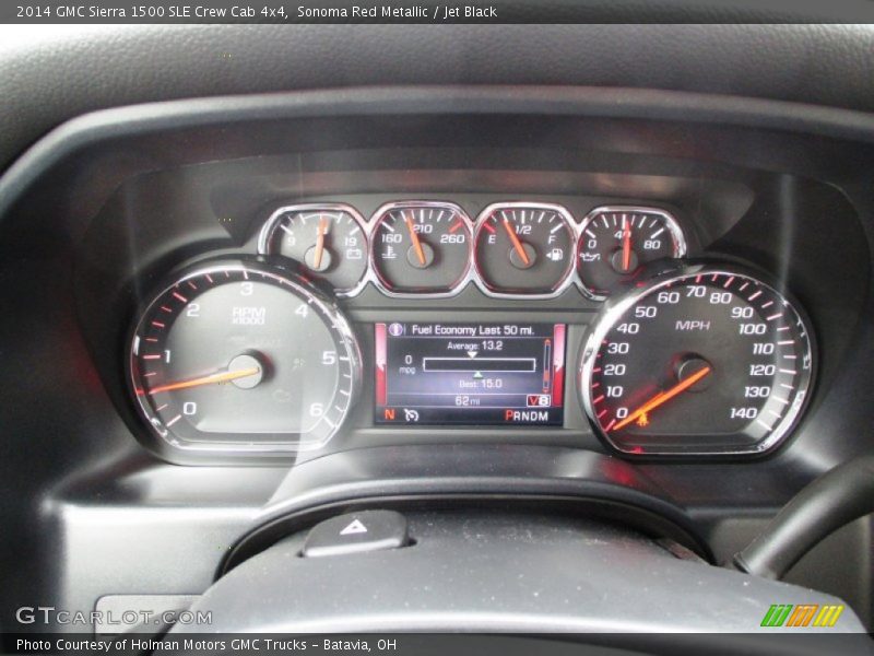 Sonoma Red Metallic / Jet Black 2014 GMC Sierra 1500 SLE Crew Cab 4x4