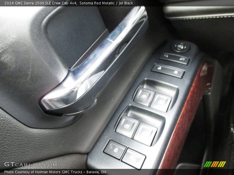 Sonoma Red Metallic / Jet Black 2014 GMC Sierra 1500 SLE Crew Cab 4x4