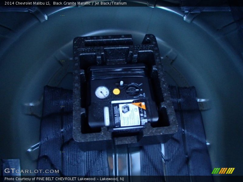 Black Granite Metallic / Jet Black/Titanium 2014 Chevrolet Malibu LS