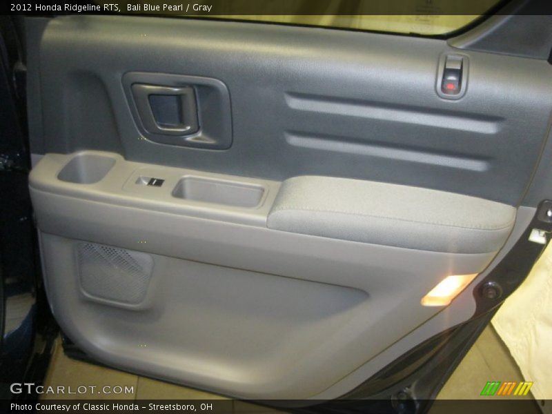 Bali Blue Pearl / Gray 2012 Honda Ridgeline RTS