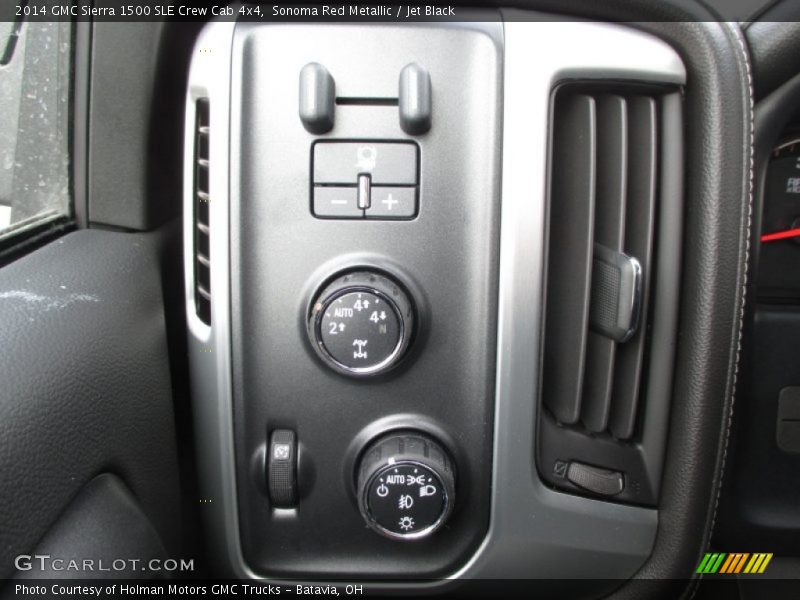 Sonoma Red Metallic / Jet Black 2014 GMC Sierra 1500 SLE Crew Cab 4x4