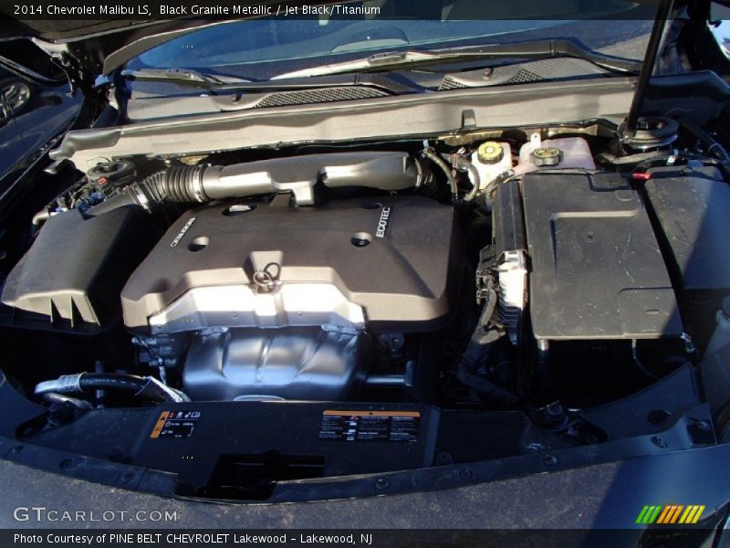 Black Granite Metallic / Jet Black/Titanium 2014 Chevrolet Malibu LS