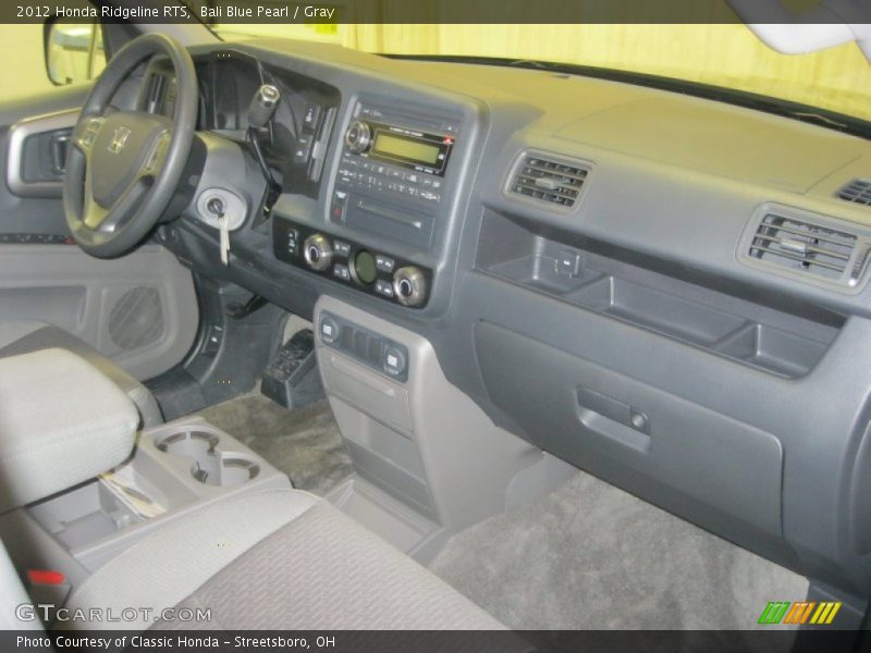 Bali Blue Pearl / Gray 2012 Honda Ridgeline RTS