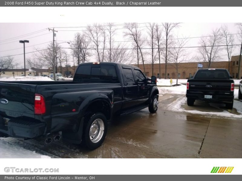 Black / Chaparral Leather 2008 Ford F450 Super Duty King Ranch Crew Cab 4x4 Dually
