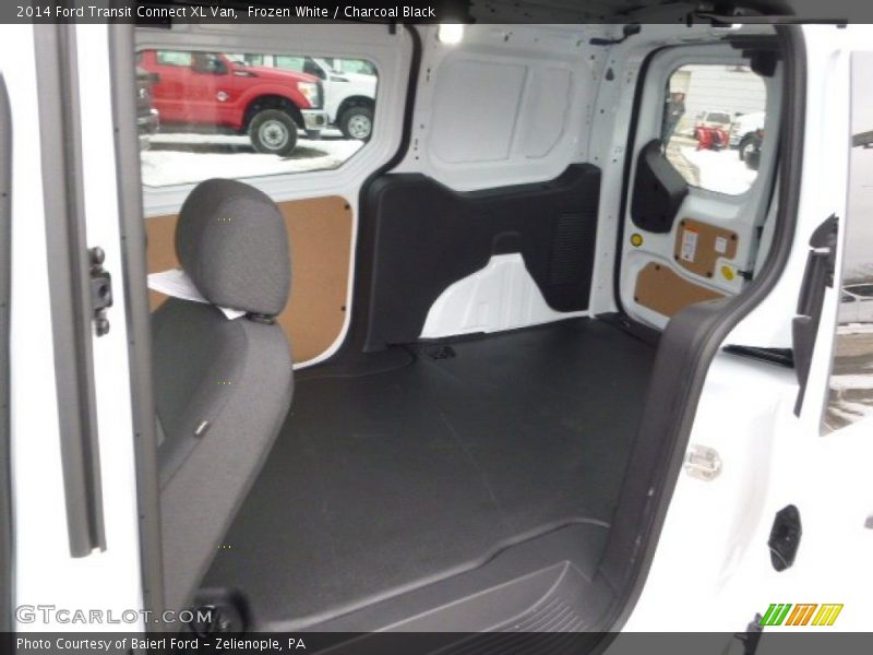 Frozen White / Charcoal Black 2014 Ford Transit Connect XL Van