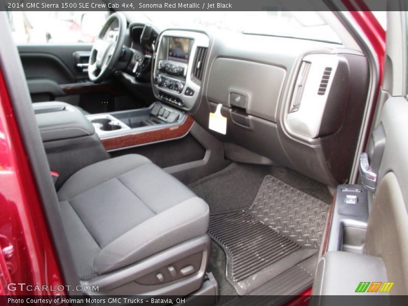 Sonoma Red Metallic / Jet Black 2014 GMC Sierra 1500 SLE Crew Cab 4x4