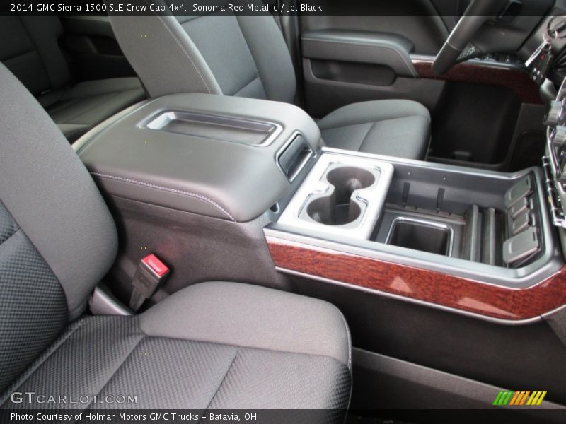 Sonoma Red Metallic / Jet Black 2014 GMC Sierra 1500 SLE Crew Cab 4x4