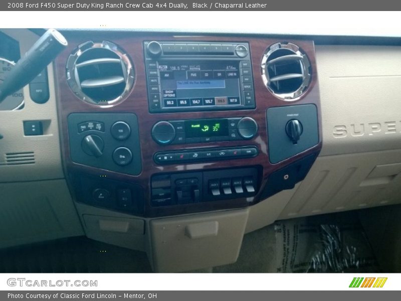 Black / Chaparral Leather 2008 Ford F450 Super Duty King Ranch Crew Cab 4x4 Dually