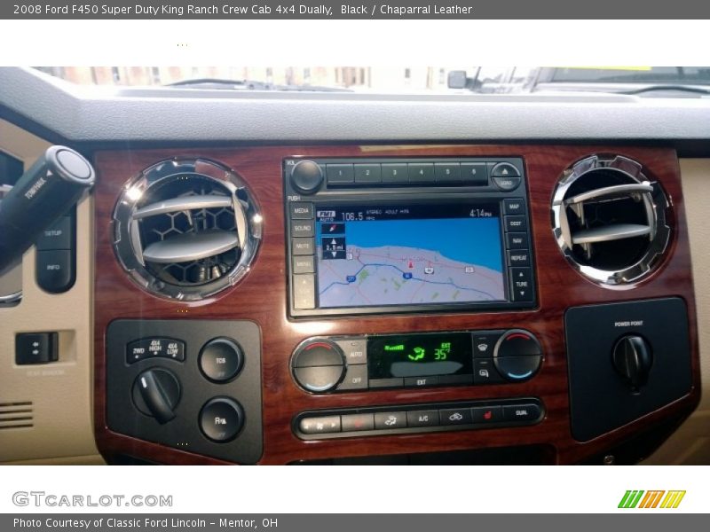 Black / Chaparral Leather 2008 Ford F450 Super Duty King Ranch Crew Cab 4x4 Dually