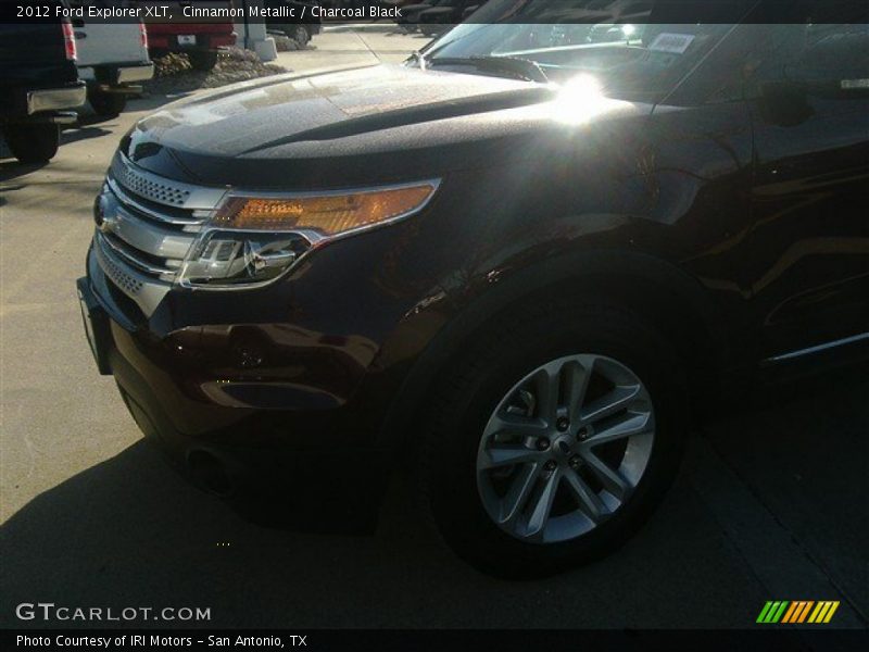 Cinnamon Metallic / Charcoal Black 2012 Ford Explorer XLT