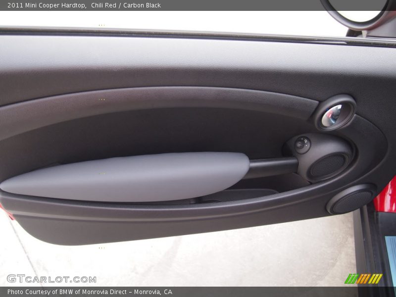 Chili Red / Carbon Black 2011 Mini Cooper Hardtop