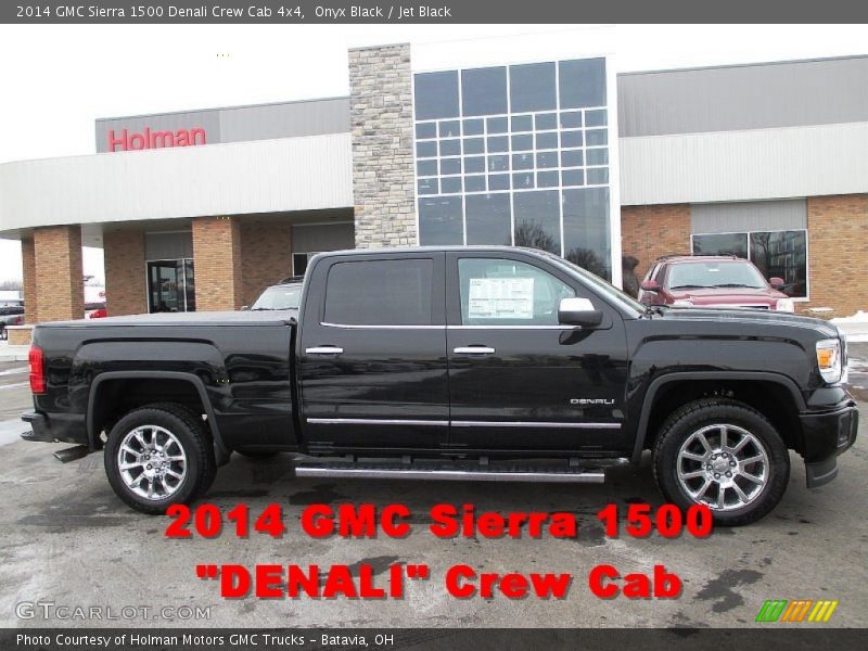 Onyx Black / Jet Black 2014 GMC Sierra 1500 Denali Crew Cab 4x4