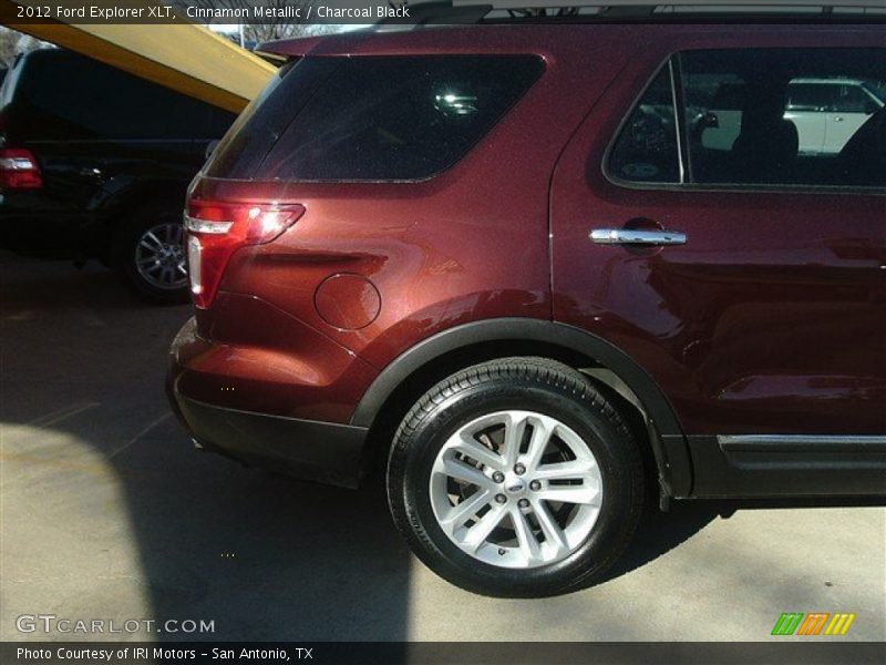 Cinnamon Metallic / Charcoal Black 2012 Ford Explorer XLT