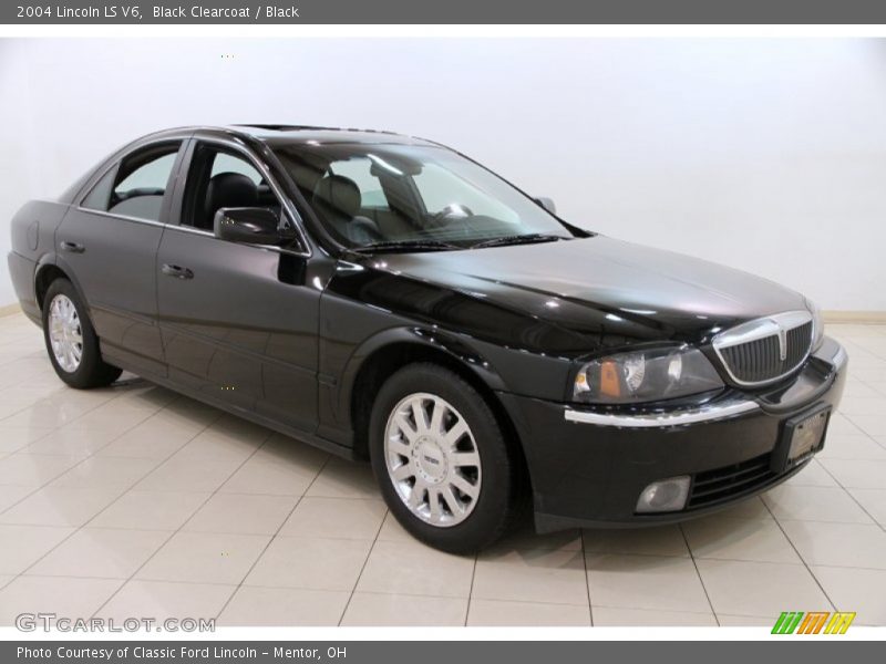 Black Clearcoat / Black 2004 Lincoln LS V6