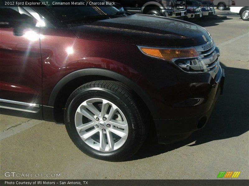 Cinnamon Metallic / Charcoal Black 2012 Ford Explorer XLT