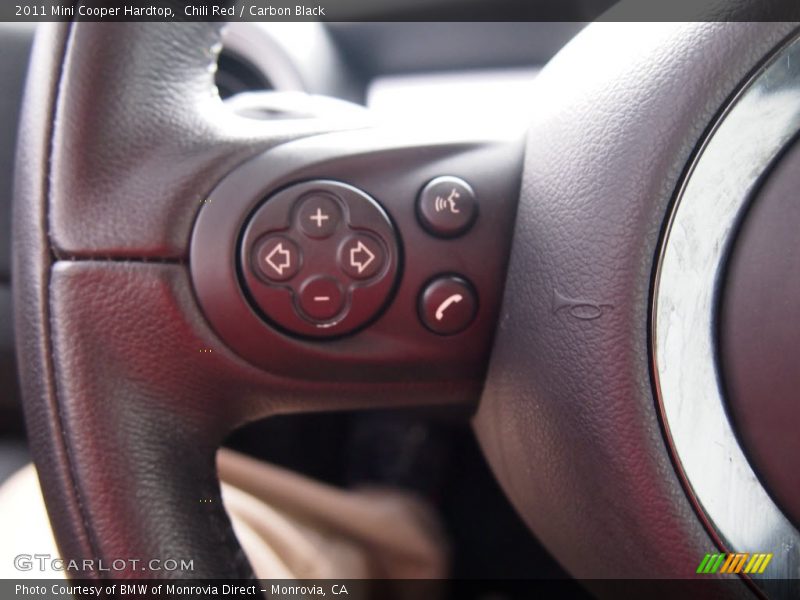 Chili Red / Carbon Black 2011 Mini Cooper Hardtop