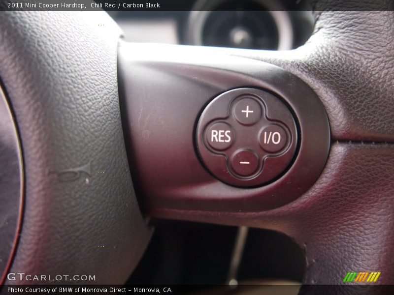 Chili Red / Carbon Black 2011 Mini Cooper Hardtop