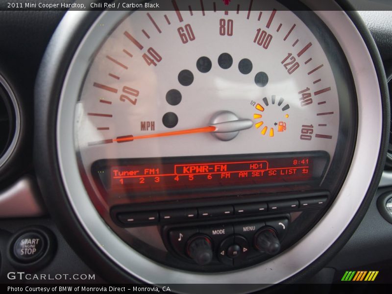 Chili Red / Carbon Black 2011 Mini Cooper Hardtop