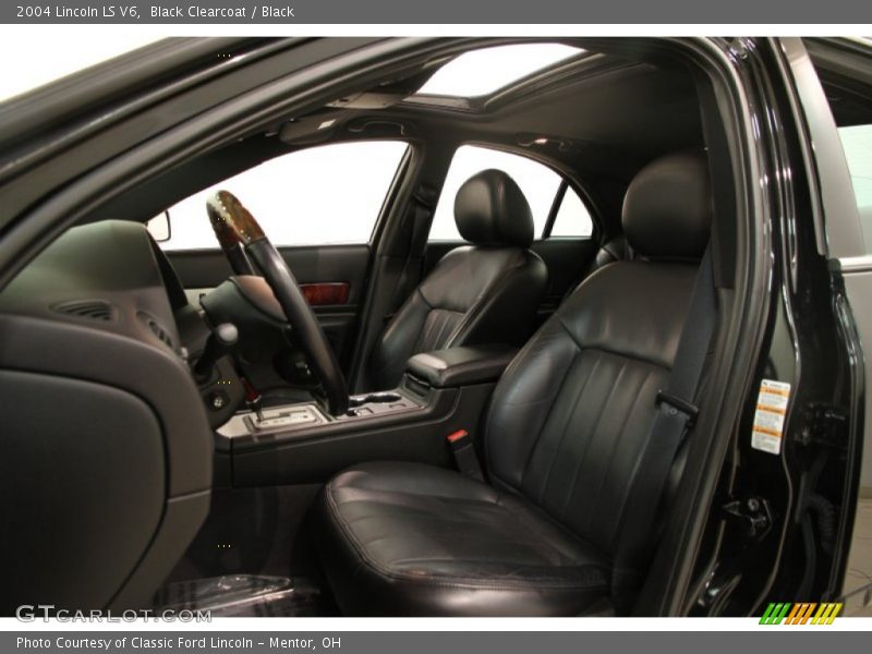 Black Clearcoat / Black 2004 Lincoln LS V6