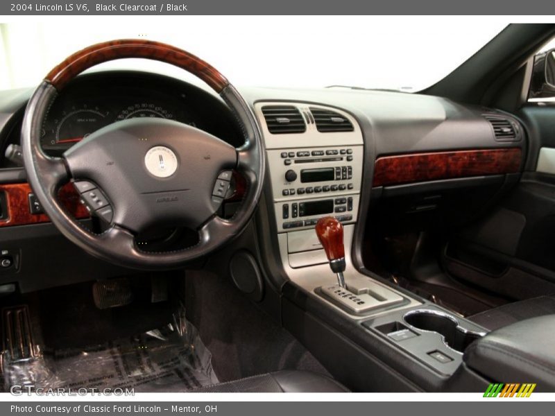 Black Clearcoat / Black 2004 Lincoln LS V6