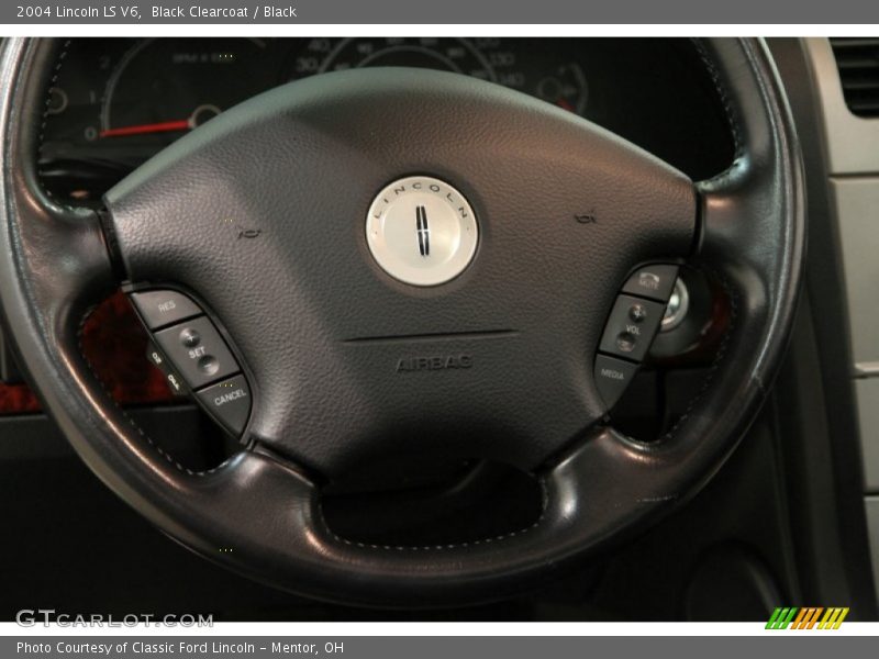 Black Clearcoat / Black 2004 Lincoln LS V6