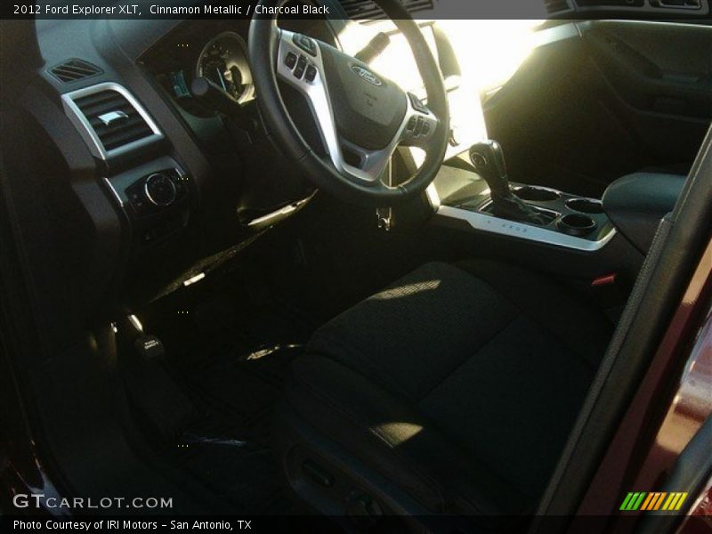 Cinnamon Metallic / Charcoal Black 2012 Ford Explorer XLT