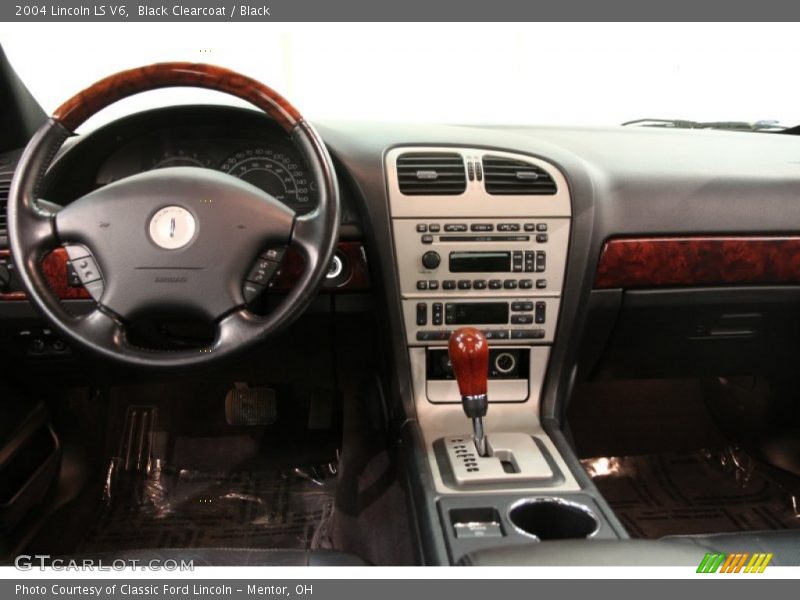 Black Clearcoat / Black 2004 Lincoln LS V6