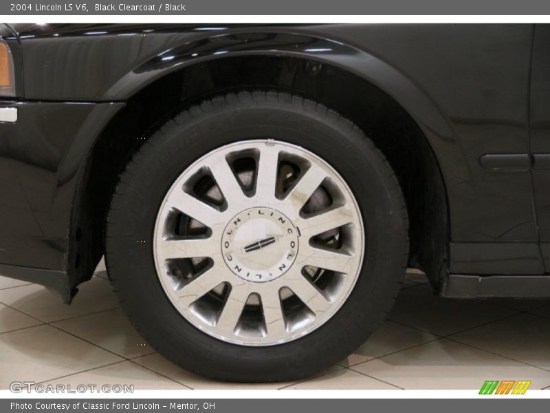 Black Clearcoat / Black 2004 Lincoln LS V6