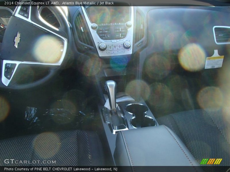 Atlantis Blue Metallic / Jet Black 2014 Chevrolet Equinox LT AWD