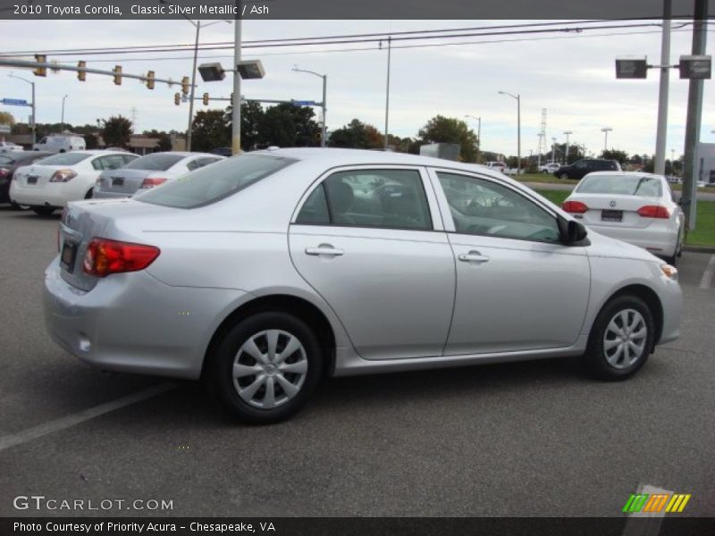 Classic Silver Metallic / Ash 2010 Toyota Corolla