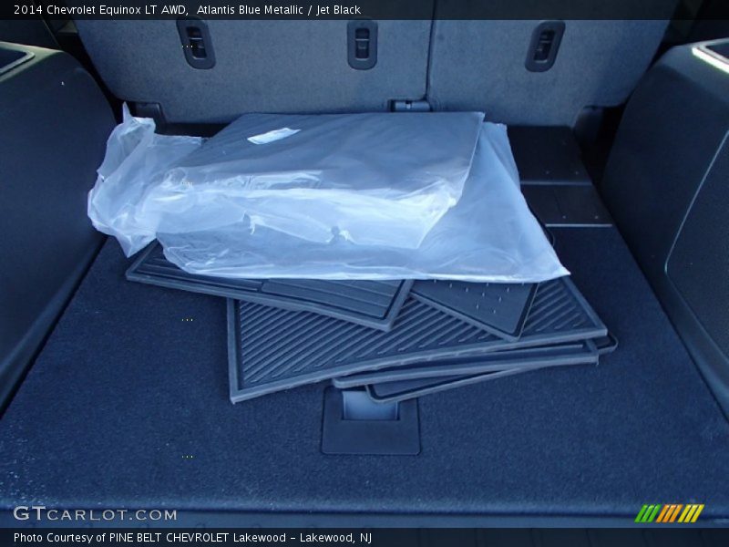 Atlantis Blue Metallic / Jet Black 2014 Chevrolet Equinox LT AWD