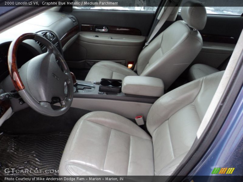 Graphite Blue Metallic / Medium Parchment 2000 Lincoln LS V6
