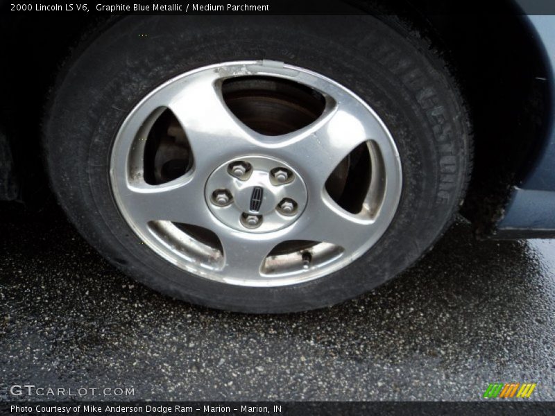 Graphite Blue Metallic / Medium Parchment 2000 Lincoln LS V6