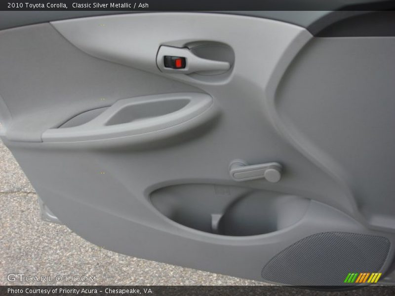 Classic Silver Metallic / Ash 2010 Toyota Corolla
