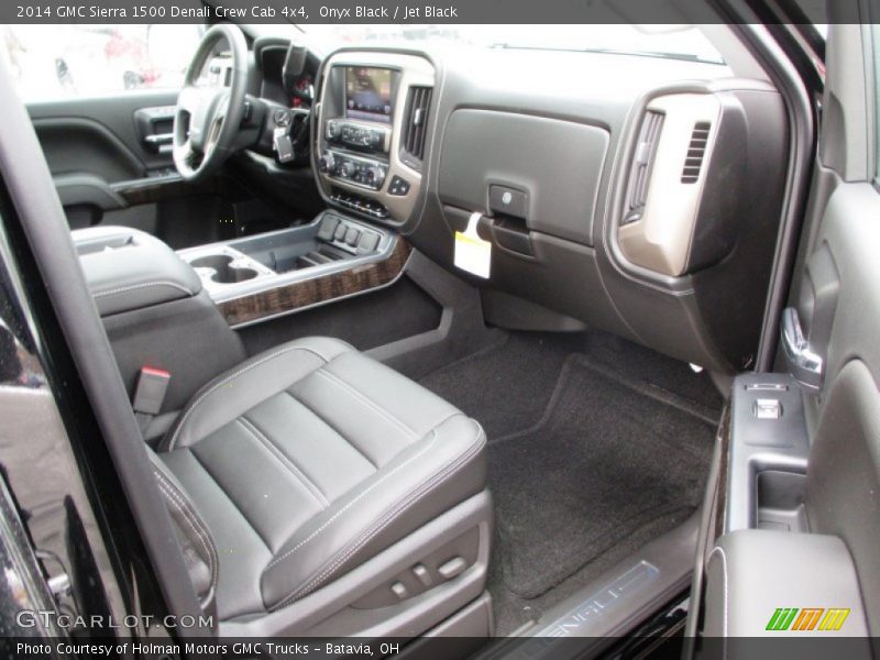  2014 Sierra 1500 Denali Crew Cab 4x4 Jet Black Interior