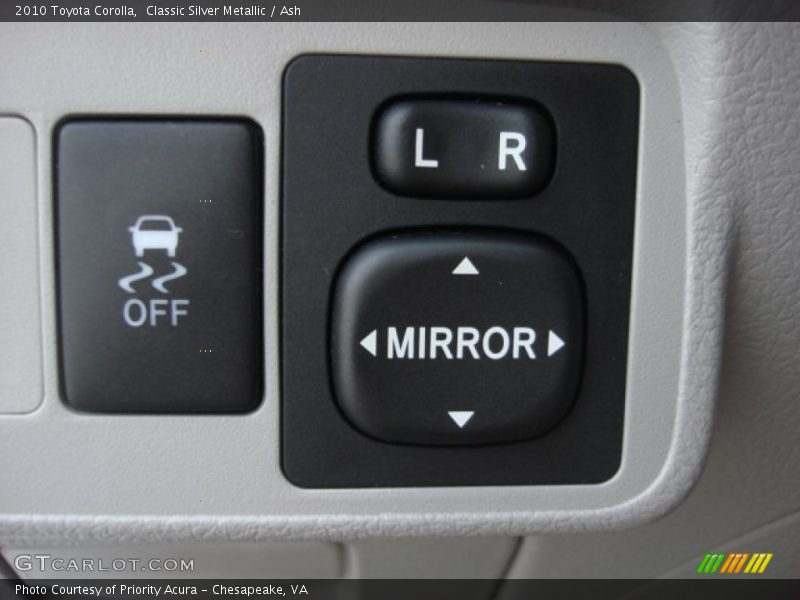 Classic Silver Metallic / Ash 2010 Toyota Corolla